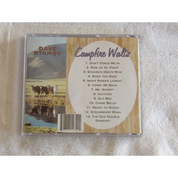 Campfire Waltz by Dave Stamey CD - Country - Picture 2 of 5
